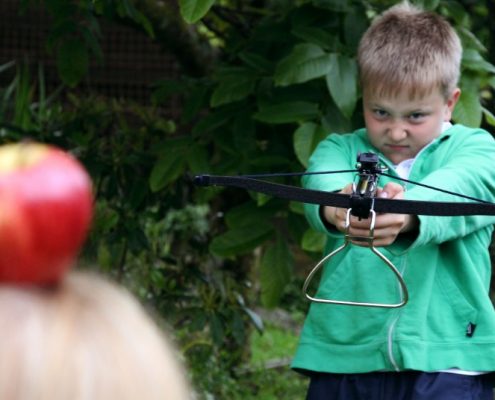 Careful with that Crossbow