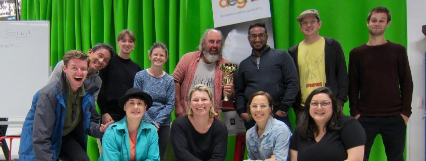 Group photo from Directors Toolkit with Charlie Haskell