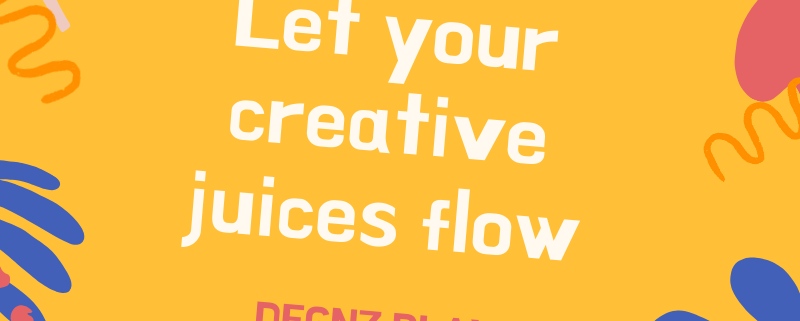 Let your creative juices flow